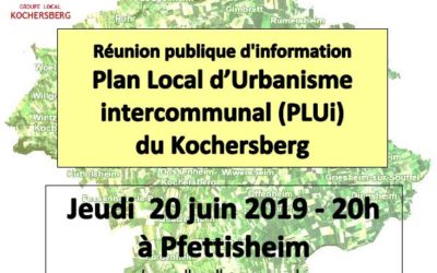 Enquête publique sur le Plan Local d’urbanisme intercommunal (PLUi) du Kochersberg