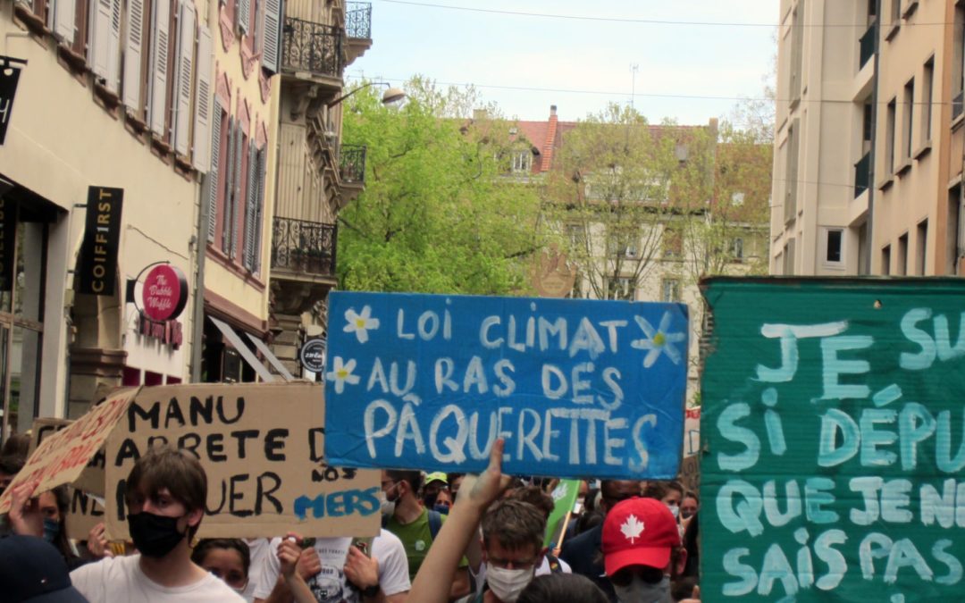Loi CLIMAT – Retour en images sur La marche d’après du 9 mai