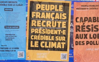 [Climat] une belle mobilisation pour remettre la question climatique au coeur de la campagne des élections présidentielles.