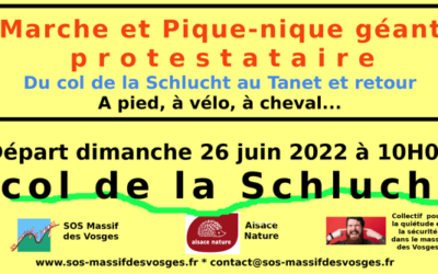 [Mobilisation] 26 juin : Marche et Pique-nique géant au Col de la Schlucht dans les Vosges