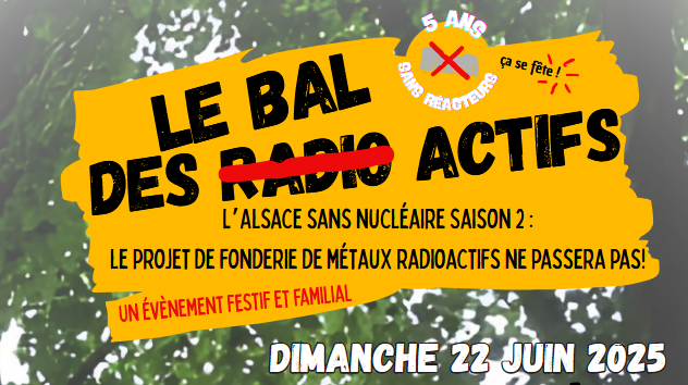 Evénement pour la sortie du nucléaire : Le Bal des (radio)actifs
