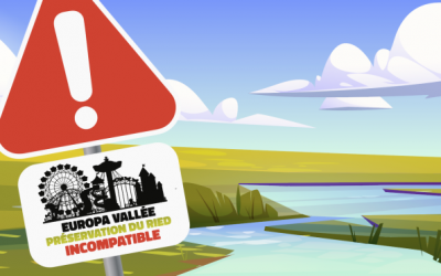 [Communiqué de presse] Europa Vallée, quand la dynastie Mack menace le grand ried alsacien
