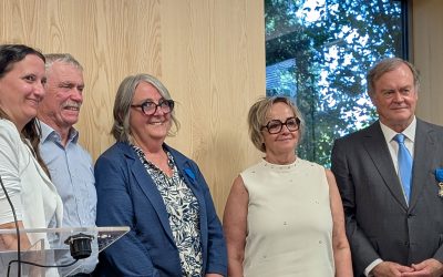 [Communiqué de presse] Michèle GROSJEAN, Présidente d&rsquo;Alsace nature décorée de l’Ordre national du Mérite